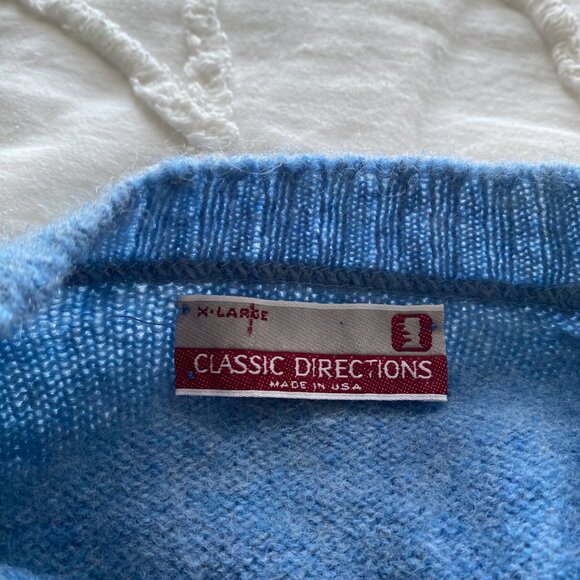 Baby Blue Wool Sweater - Picture 6 of 6